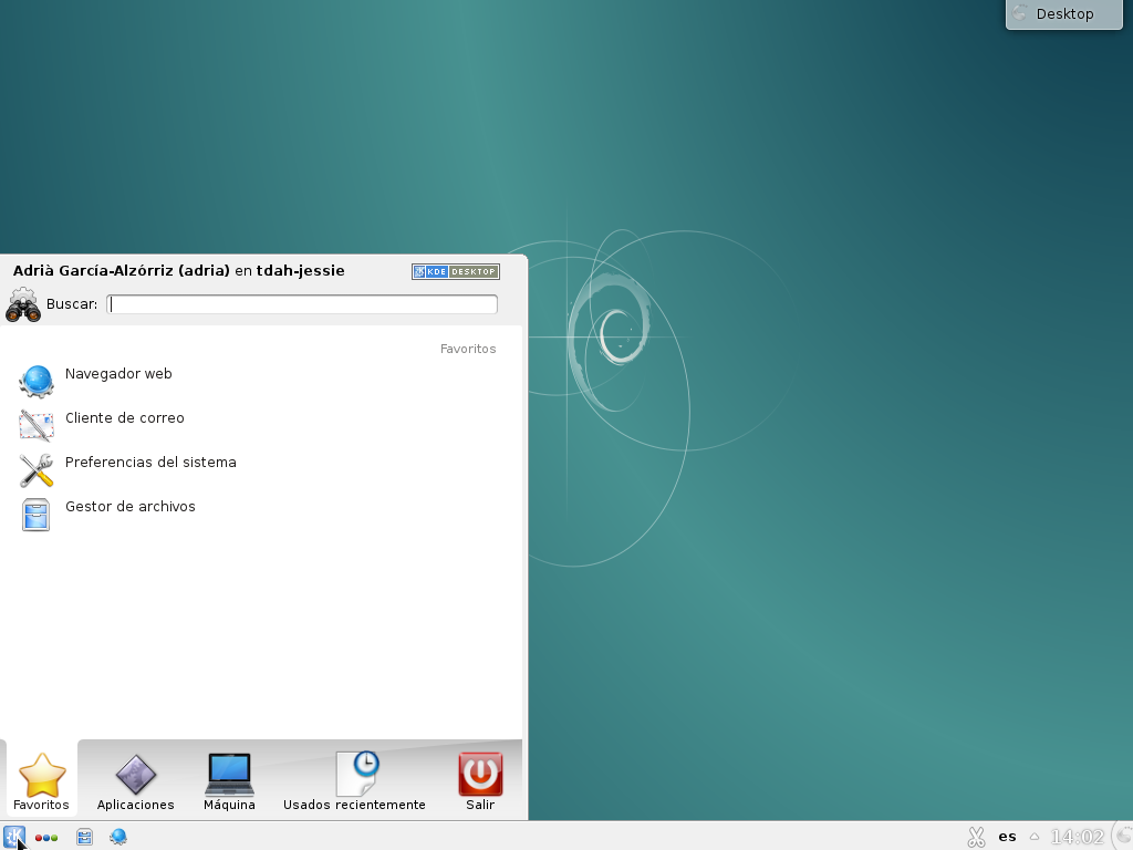 The Plasma desktop