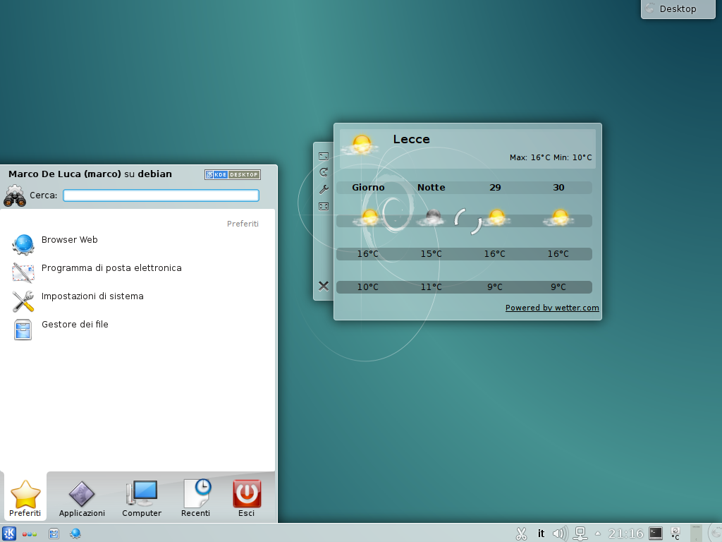 The Plasma desktop