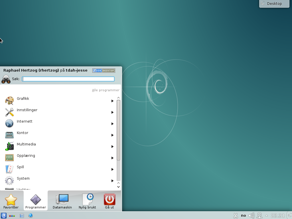 The Plasma desktop